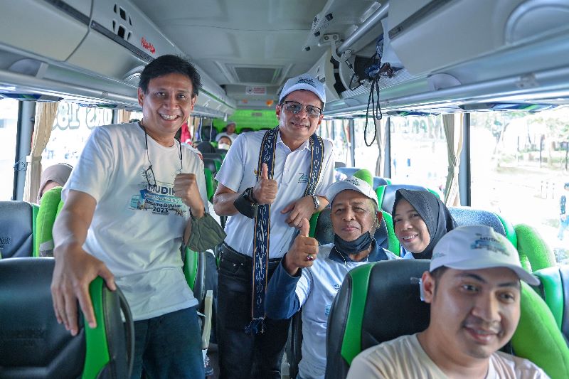 SIG Berangkatkan Ratusan Pemudik Jakarta ke Berbagai Daerah di Jatim dan Jateng