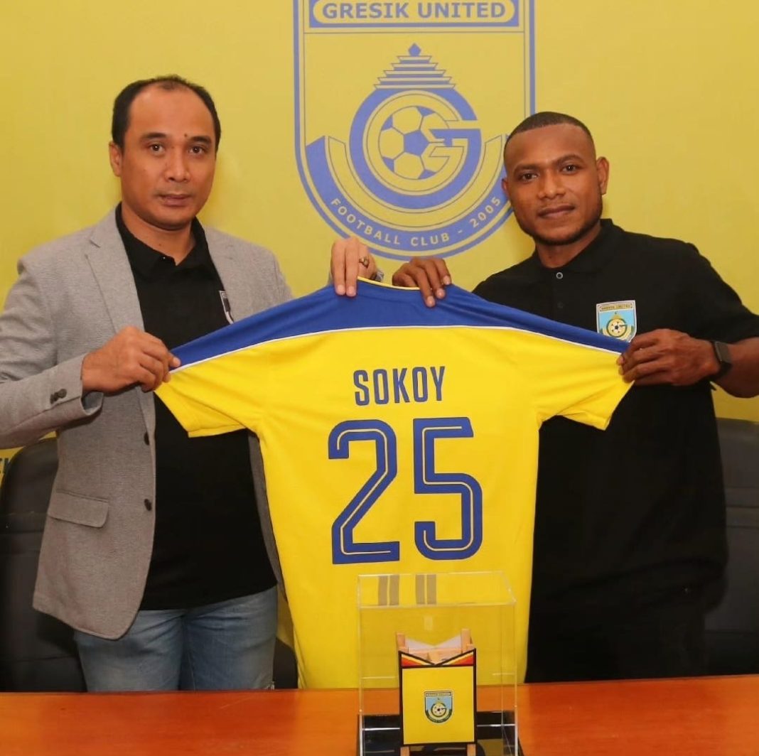 Gresik United Boyong Pemain Eks Liga 1 Frank Rikhard Sokoy